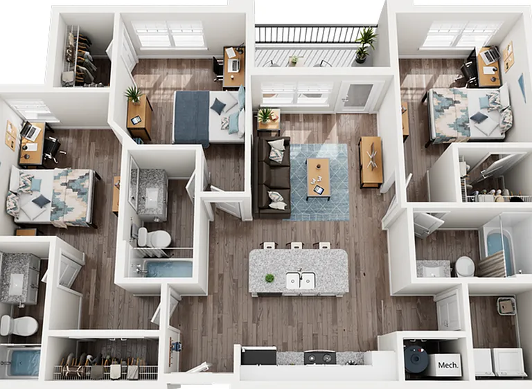 Quantum on West Call C1 Floor Plan Quantum on West Call C1 Floor Plan
