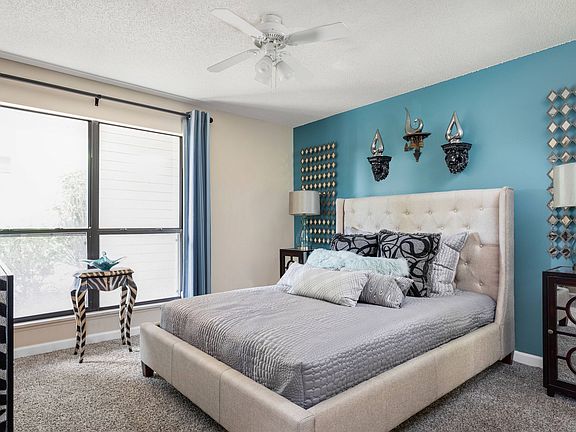 Bedroom with Large Window
