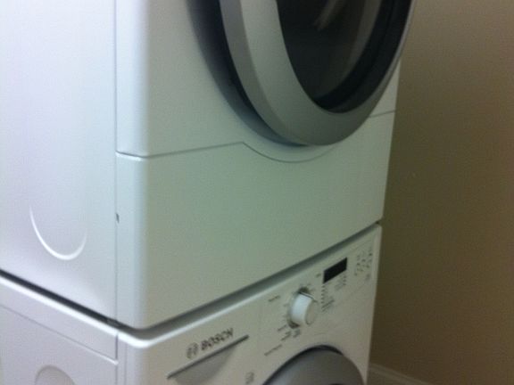 in unit washer/dryer