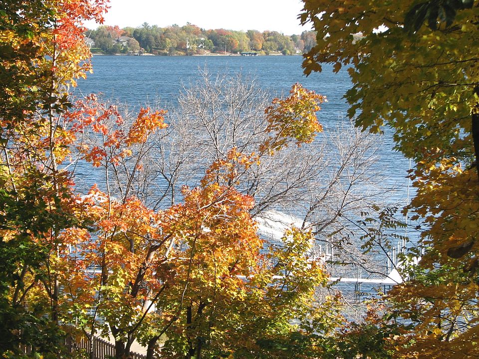 Lake views year around