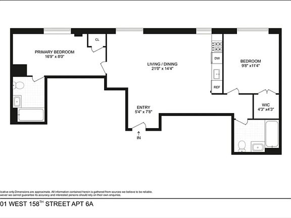 2nd image of 501 W 158th St #6A