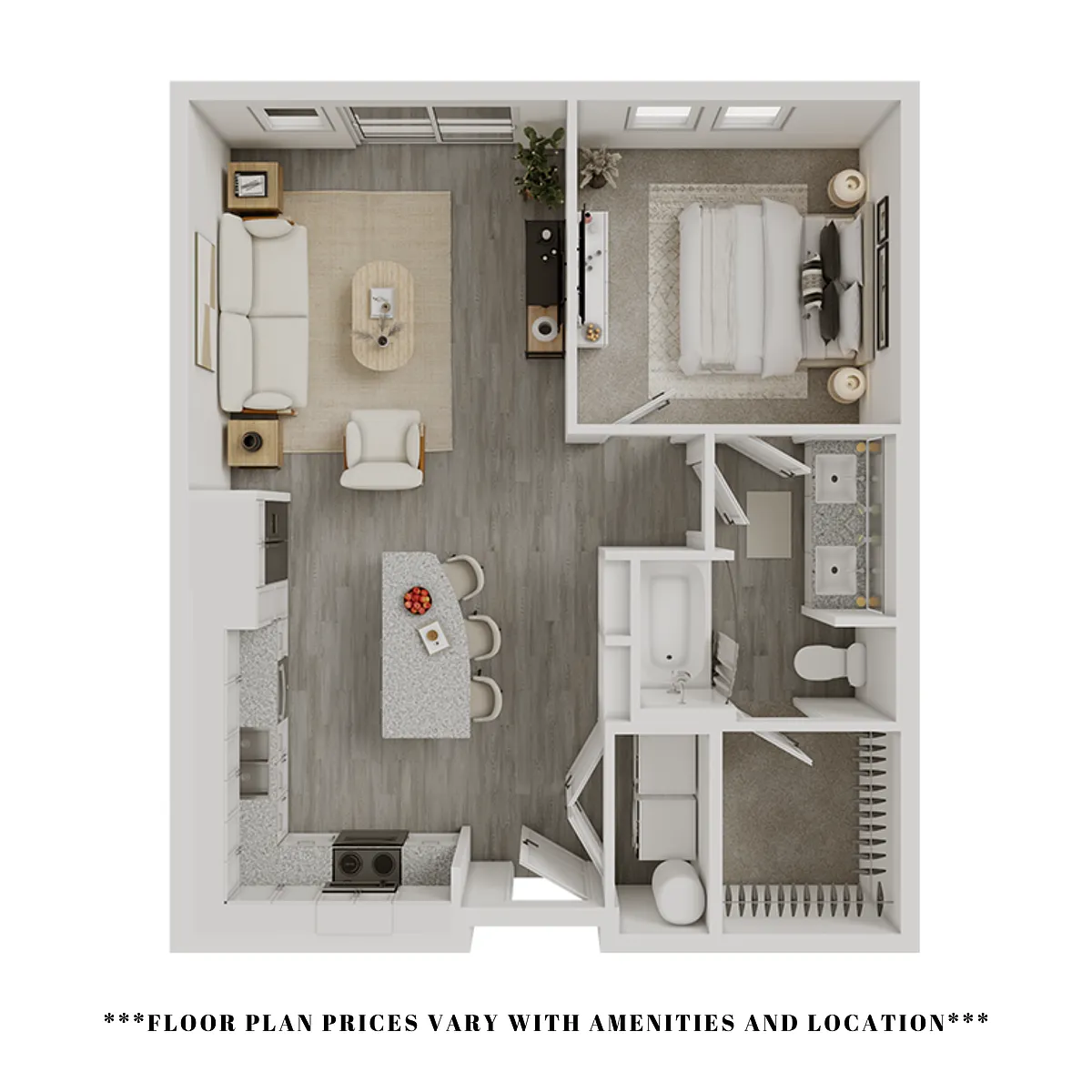 Floor plan Freesia (A1b)