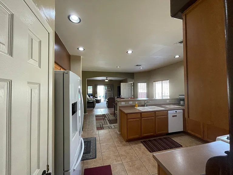Kitchen from hallway