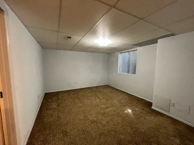 Basement bedroom