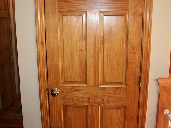 new 6 panel solid wood doors