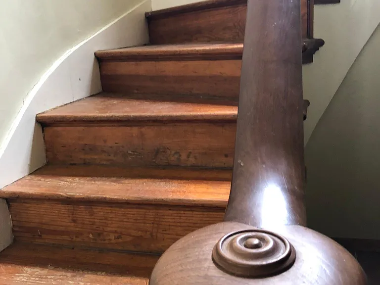 Gorgeous curved stairway
