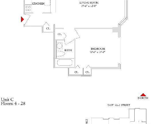 2nd image of 151-155 E 31st St #W24c