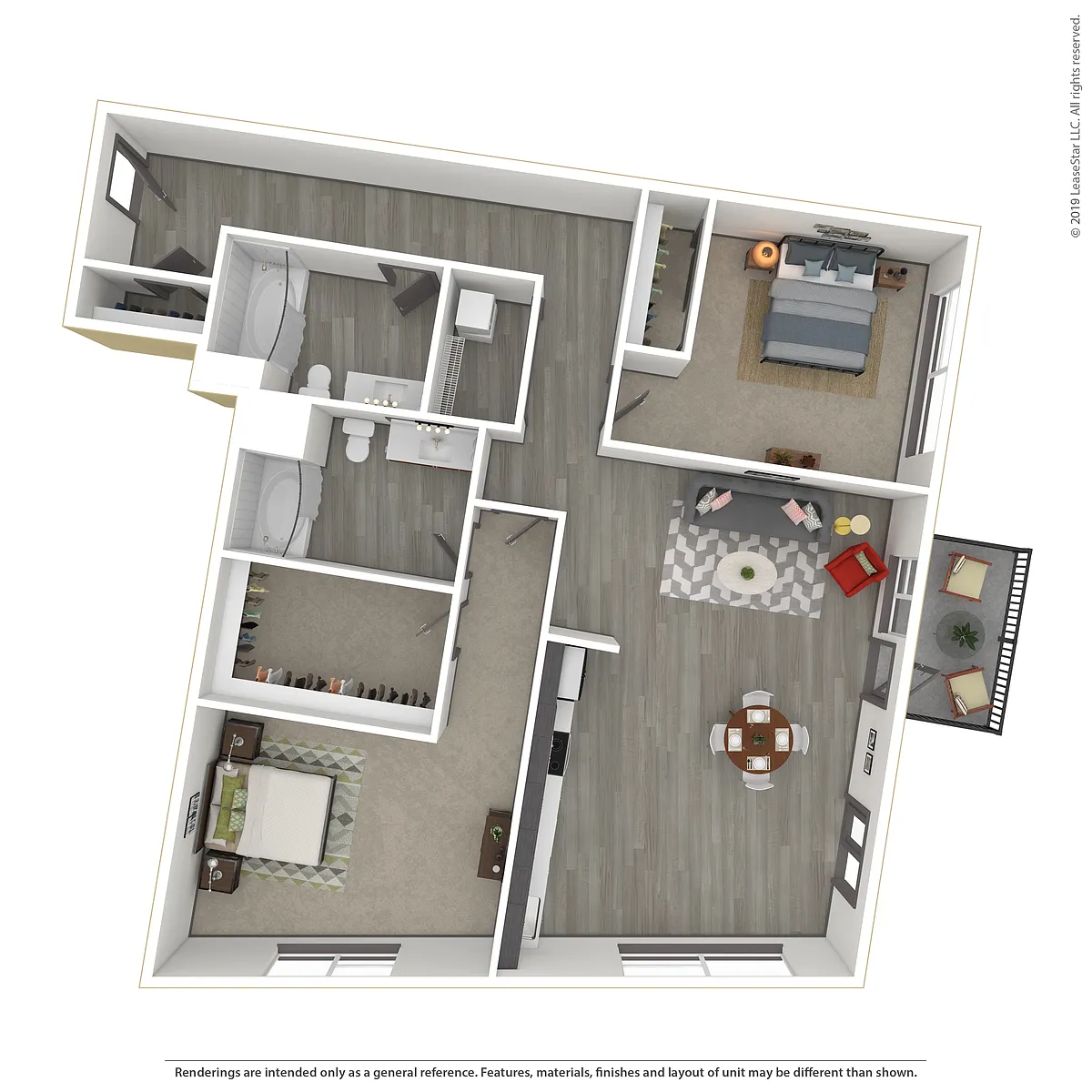 Floor plan Hamilton A