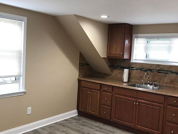 Kitchen/Dining Area with windows.