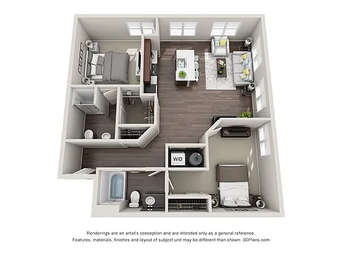 Floor plan Mead
