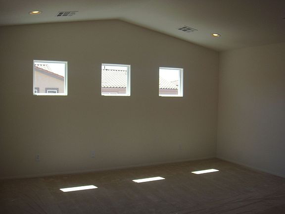 Master Bedroom with Vaulted Ceiling