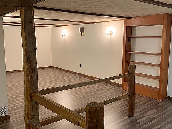 Basement rec room.  2nd area