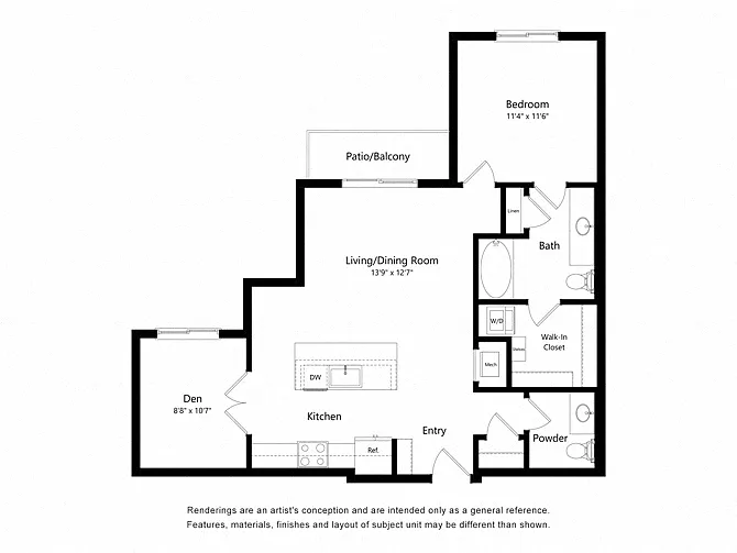 Floor plan A445