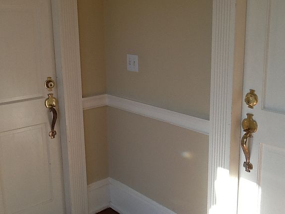 Entry showing rental unit on left