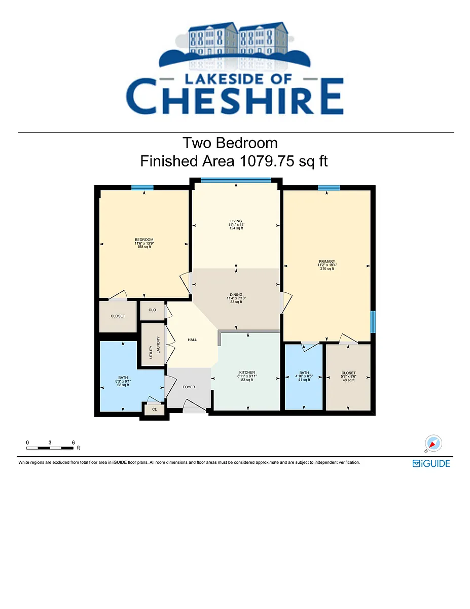 Floor plan Two Bedroom