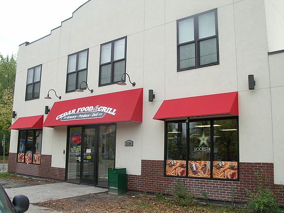 Store/Deli across street