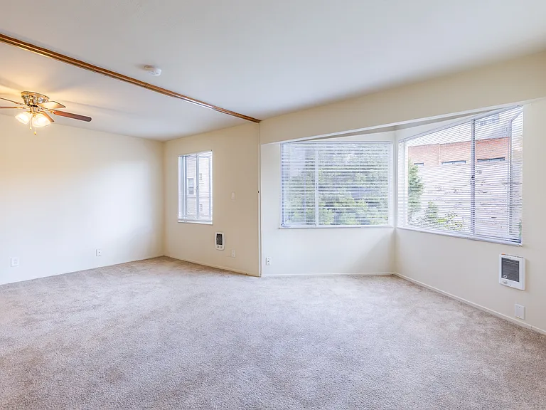 Studio Apartment w/ Bay Window