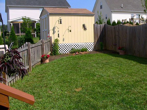 Back Fenced Yard