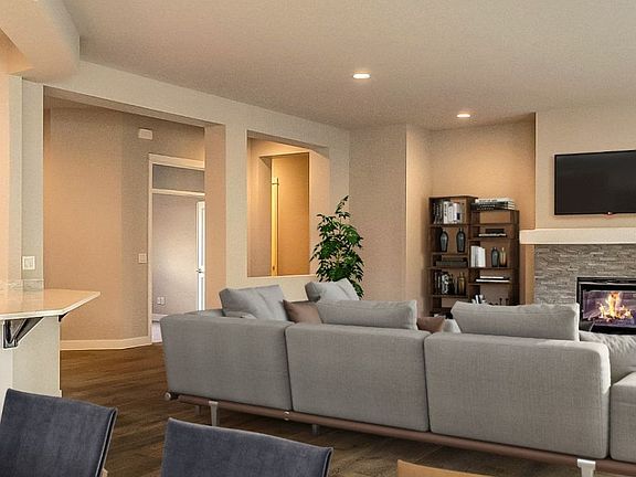 Virtual Rendered Dining Great Room