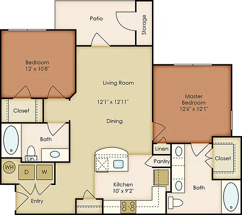 Floor plan B1