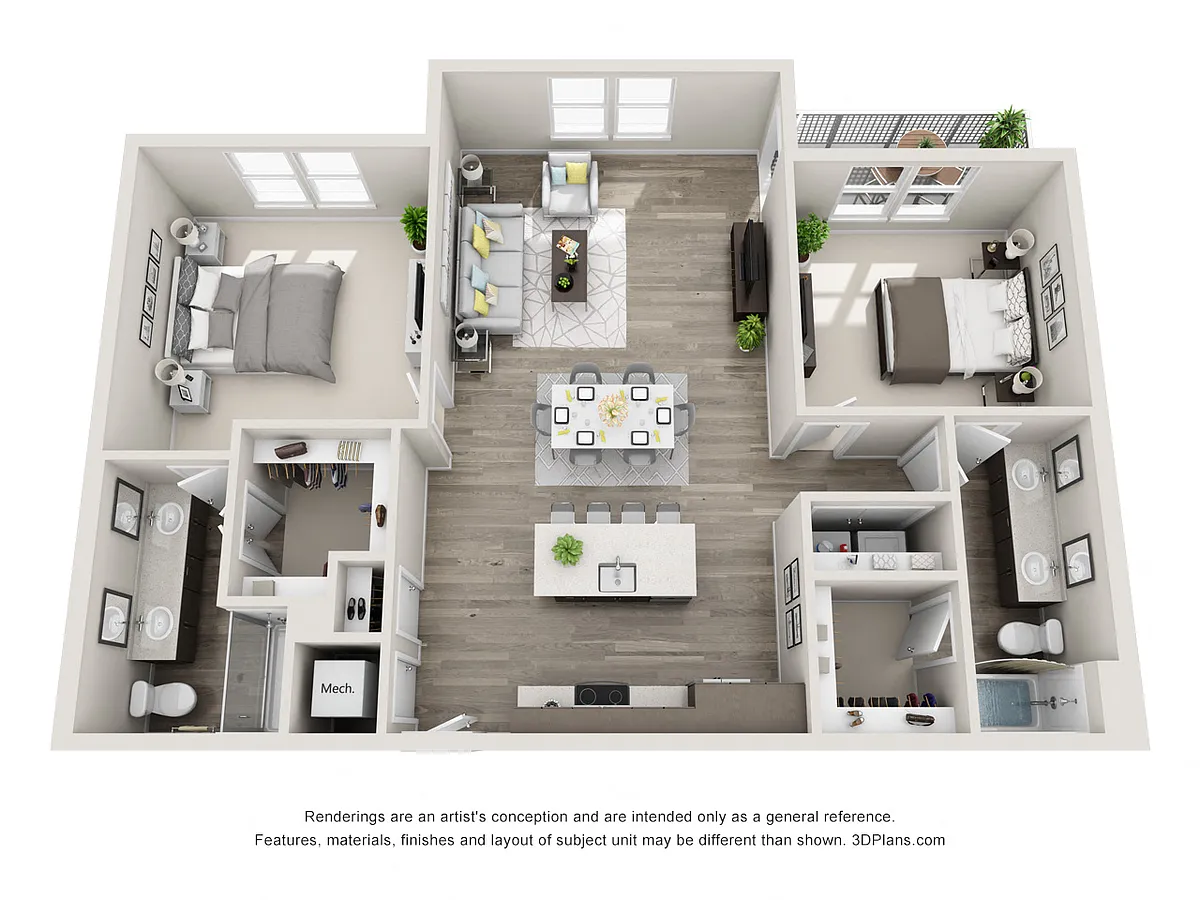 Floor plan Quebec
