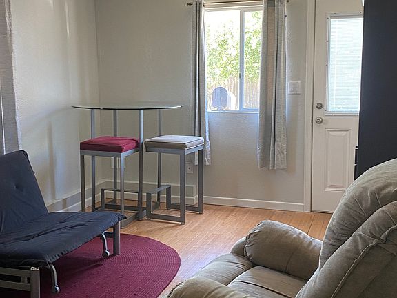 Living area - front door.