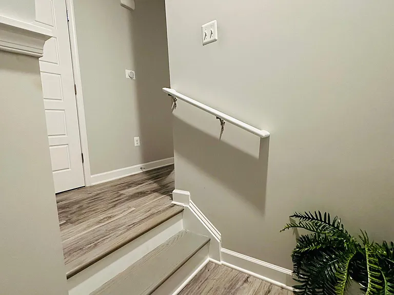 stairs leading to main floor