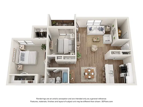 Floor plan Montana