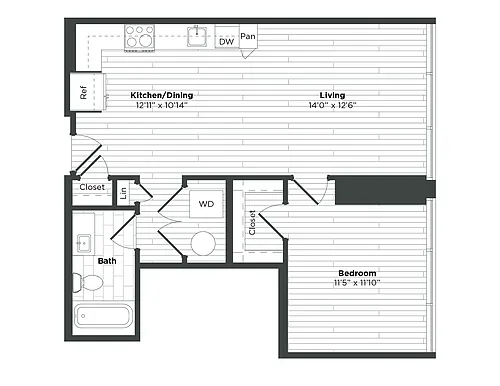 Floor plan 1D