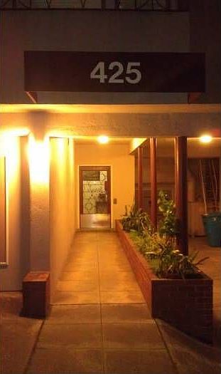 Front of 425 @ night