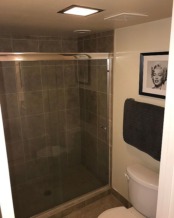 Large shower in master bath