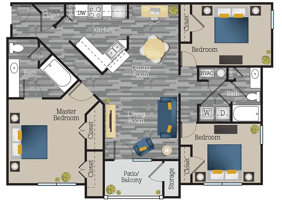 Floor plan Berry