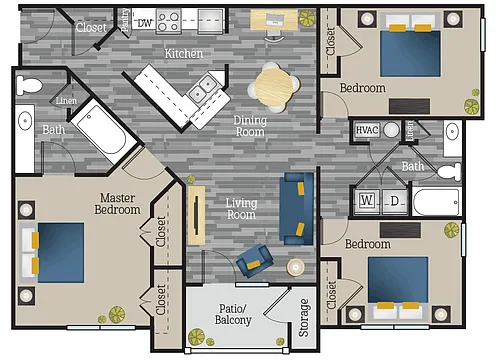 Floor plan Berry