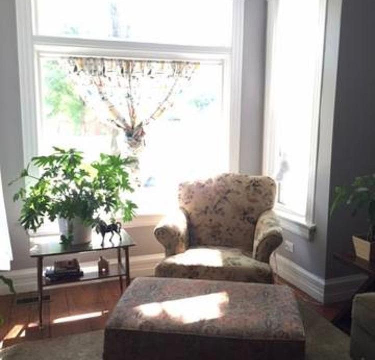 Bright front window