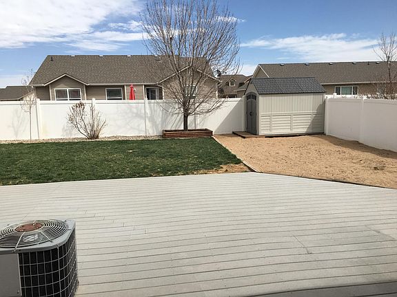 Back Deck and Yard 