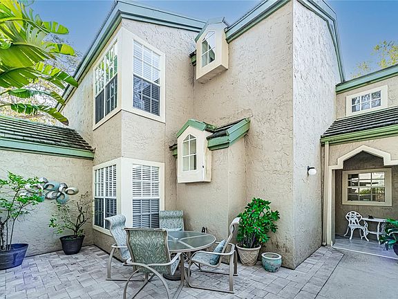 Entry of Townhome with Courtyard