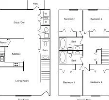 4 bed, 2.5 bath, 1480 sqft, $2,100 — Photo 2