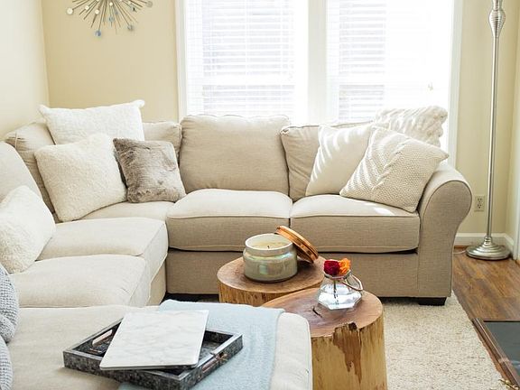 Furnished living room