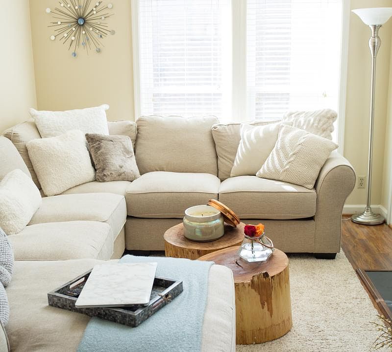 Furnished living room