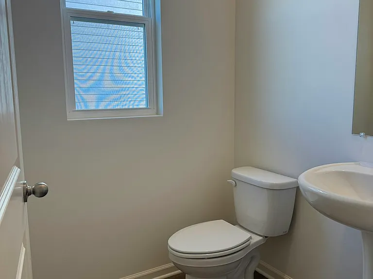 Main floor powder room