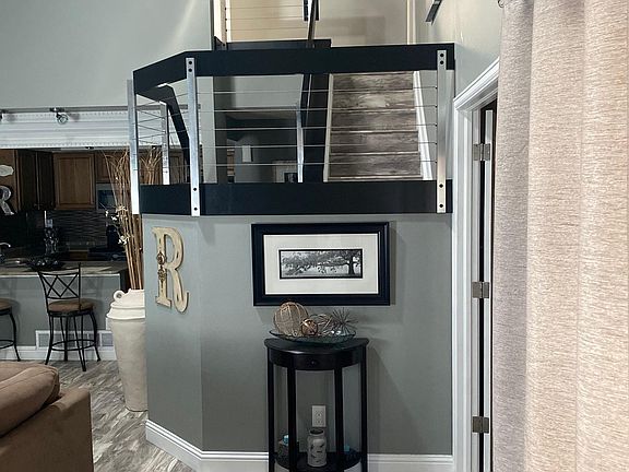 Right when you walk in the door