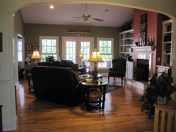 Great Room with French Doors to Deck
