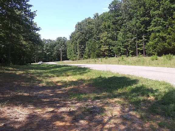 Spring St with pretty trees.