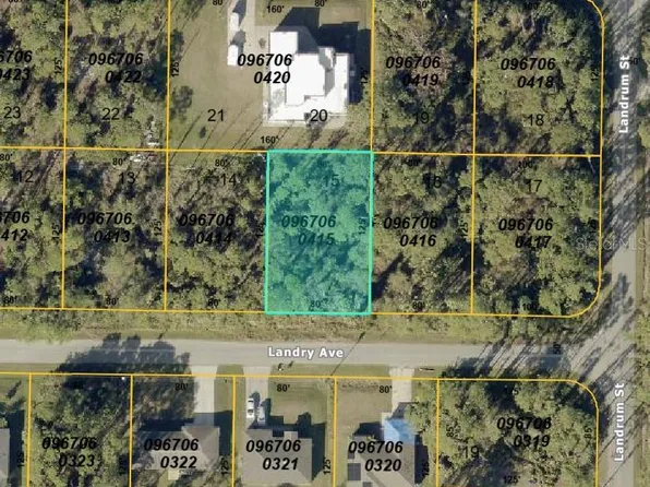 Landry Avenue Lot #15, North Pt, FL 34291
