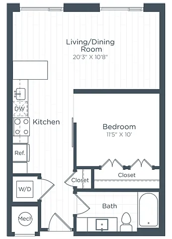 Floor plan S7A
