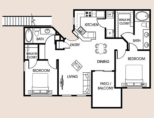 Floor plan Mesquite