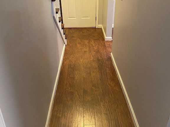 Downstairs hallway from living room