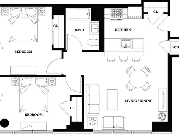 2nd image of 2701 Jackson Ave #21G