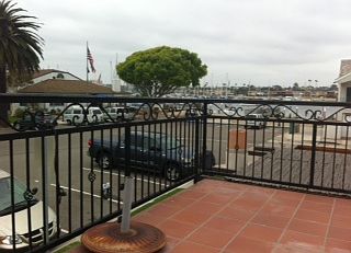 Upper Deck Overlooks Harbor