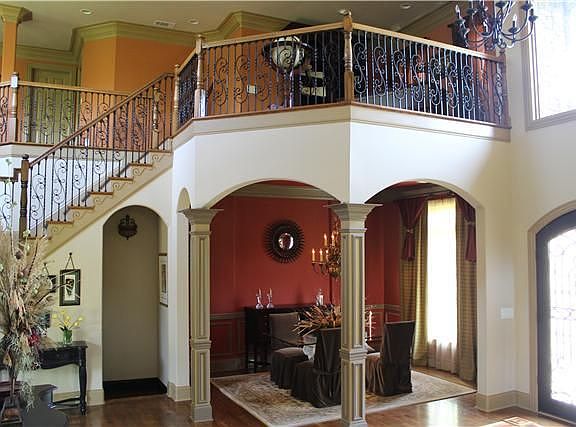 Dining and upper level study